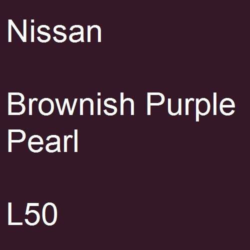 Nissan, Brownish Purple Pearl, L50.